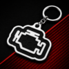 llavero aceite motor racing negro y blanco para coches (copia)