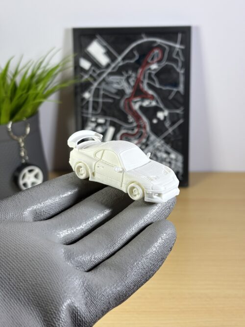 kit card coche deportivo estilo supra mk4 – maqueta 3d coleccionable racing