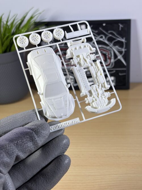 kit card deportivo estilo m3 gtr – maqueta coleccionable racing para fans del motor
