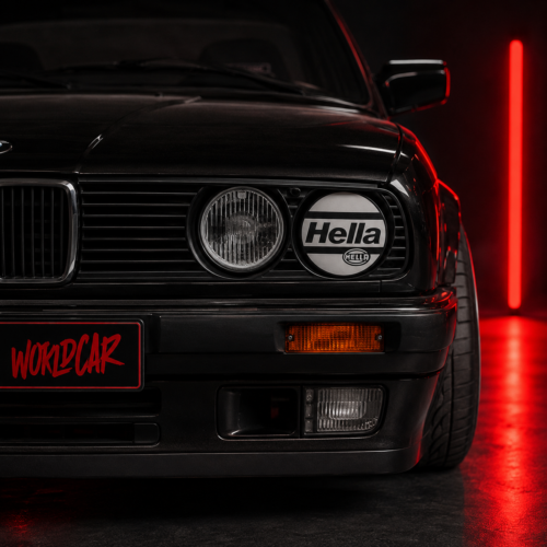 tapa de faro estilo hella para bmw e30