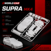 kit card coche deportivo estilo supra mk4 – maqueta 3d coleccionable racing
