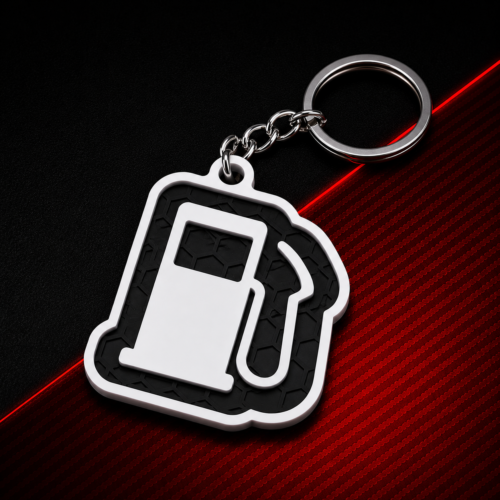 llavero abs racing negro y blanco para amantes del motor (copia)