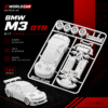 kit card deportivo estilo m3 gtr – maqueta coleccionable racing para fans del motor