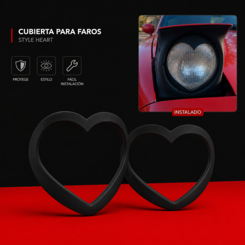Cubierta para faros Style Heart para Mazda MX5 NA