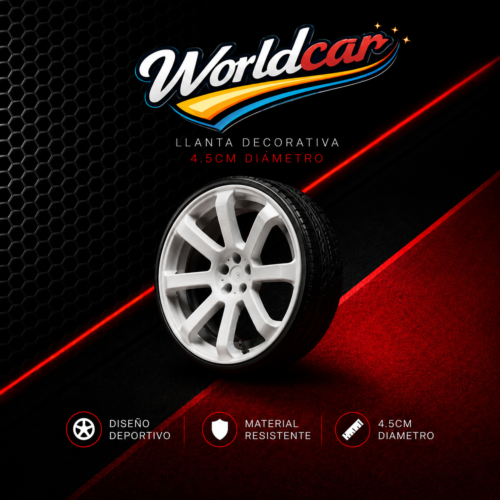 llanta decorativa multirradio estilo racing para decoración de motor (copia)