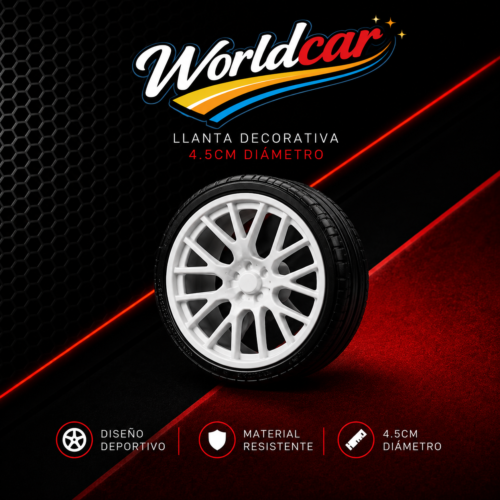 Llanta Decorativa M2 | Decoración Motorsport