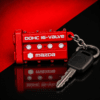 Detalle del llavero para amantes del motor estilo DOHC 16V