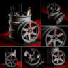 Soporte para bolígrafos llanta racing Worldcar